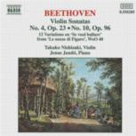 Beethoven Violin Sonatas Opp23 & 96 Music Cd Sheet Music Songbook