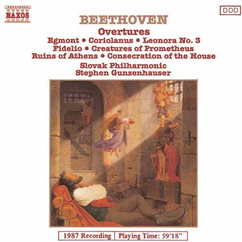 Beethoven Overtures Music Vol 1 Cd Sheet Music Songbook