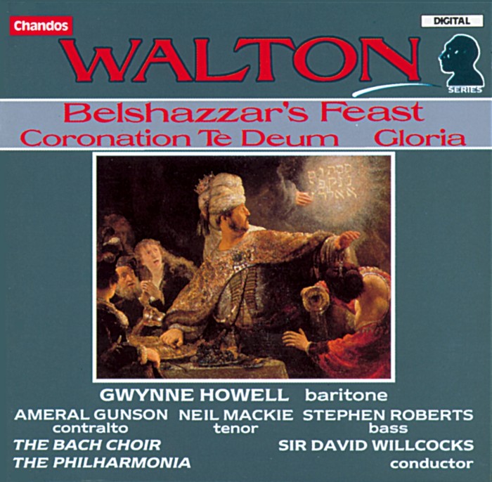 Walton Belshazzars Feast Gloria Music Cd Sheet Music Songbook
