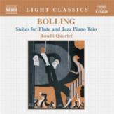 Bolling Suites For Flute & Jazz Piano Triomusic Cd Sheet Music Songbook