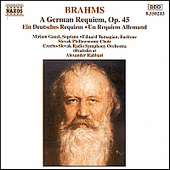 Brahms German Requiem Op45 Music Cd Sheet Music Songbook
