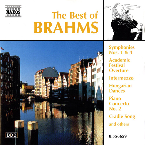 Brahms Best Of Music Cd Sheet Music Songbook