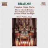 Brahms Complete Organ Works Parkins Music Cd Sheet Music Songbook