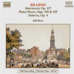 Brahms Piano Pieces Opp 117-119 Music Cd Sheet Music Songbook
