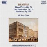Brahms Piano Pieces Opp 76, 79 & 116 Music Cd Sheet Music Songbook