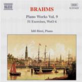 Brahms 51 Exercises Piano Works Vol 9 Music Cd Sheet Music Songbook