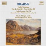 Brahms Cello Sonatas Music Cd Sheet Music Songbook