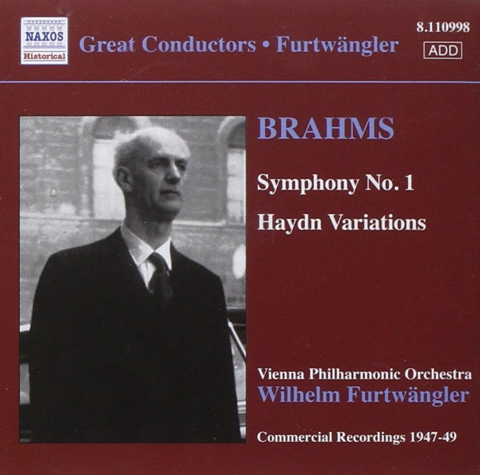 Brahms Symphony No 1 Furtwangler Music Cd Sheet Music Songbook