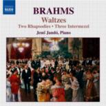 Brahms Waltzes Op39 Two Rhapsodies Music Cd Sheet Music Songbook