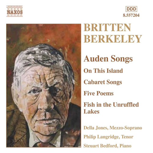 Britten & Berkeley Auden Songs Music Cd Sheet Music Songbook