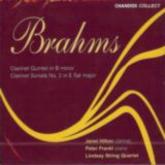 Brahms Works For Clarinet Quintet/sonata Music Cd Sheet Music Songbook
