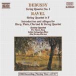 Debussy/ravel String Quartets Music Cd Sheet Music Songbook