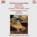 Delibes The Best Of French Ballet Music Cd Sheet Music Songbook
