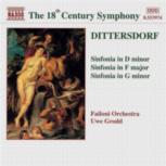 Dittersdorf Sinfonias (3) Grodd Music Cd Sheet Music Songbook