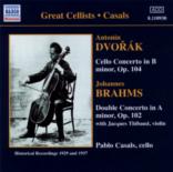 Dvorak/brahms Cello Concertos Casals Music Cd Sheet Music Songbook