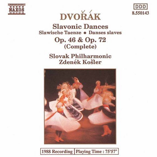 Dvorak Slavonic Dances Op46 & Op72 Music Cd Sheet Music Songbook