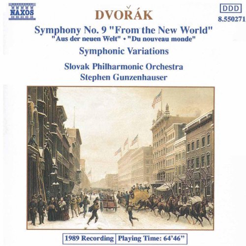 Dvorak Symphony No 9 Symphonic Variations Music Cd Sheet Music Songbook