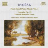 Dvorak Four Hand Piano Music Vol 1 Music Cd Sheet Music Songbook