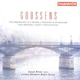 Goossens Five Impressions Of A Holiday Music Cd Sheet Music Songbook