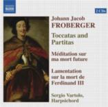 Froberger Toccatas & Partitas Music Cd Sheet Music Songbook
