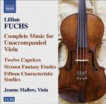 Fuchs L Music For Unaccompanied Viola Music Cd Sheet Music Songbook