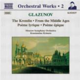 Glazunov Orchestral Works 2 The Kremlin Music Cd Sheet Music Songbook