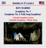 Harris Symphonies Nos 3 & 4 Music Cd Sheet Music Songbook