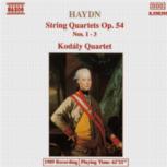 Haydn String Quartets Op54 Nos 1-3 Music Cd Sheet Music Songbook
