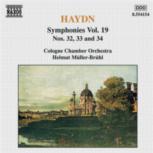 Haydn Symphonies Nos 32, 33 & 34 Music Cd Sheet Music Songbook