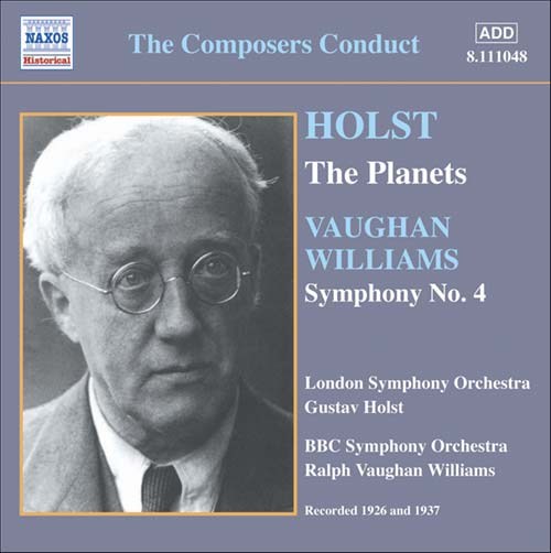 Holst Planets Vaughan Williams Symph No 4 Music Cd Sheet Music Songbook