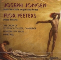 Jongen/peeters Masses Music Cd Sheet Music Songbook