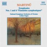 Martinu Symphonies Nos 1 & 6 Music Cd Sheet Music Songbook