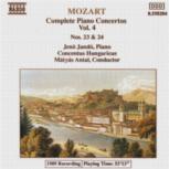 Mozart Piano Concertos Nos 23 & 24 Music Cd Sheet Music Songbook