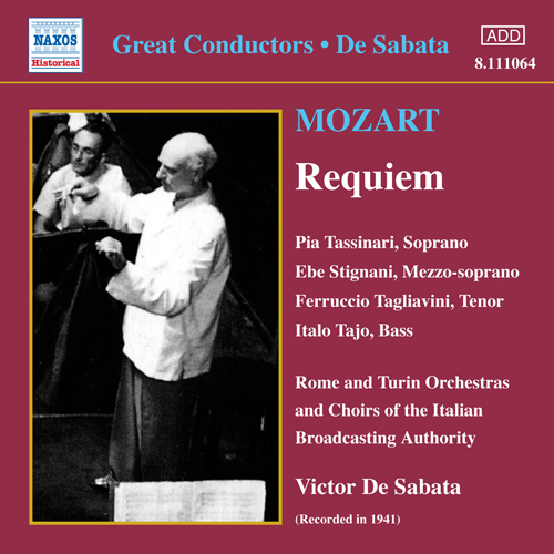 Mozart Requiem De Sabata Music Cd Sheet Music Songbook