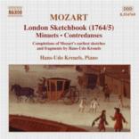 Mozart London Sketchbook Music Cd Sheet Music Songbook