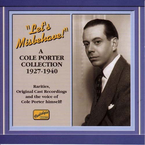 Cole Porter Lets Misbehave Music Cd Sheet Music Songbook