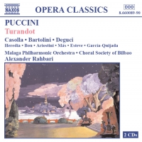 Puccini Turandot Music Cd Sheet Music Songbook