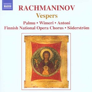 Rachmaninov Vespers (all-night Vigil) Music Cd Sheet Music Songbook