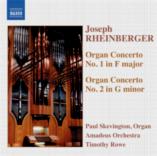 Rheinberger Organ Concertos Nos 1 & 2 Music Cd Sheet Music Songbook