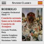 Rodrigo Harp Music Orchestral Music Vol 9 Music Cd Sheet Music Songbook
