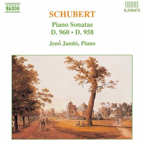 Schubert Piano Sonatas D960 & D958 Music Cd Sheet Music Songbook