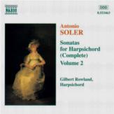 Soler Sonatas For Harpsichord Vol 2 Music Cd Sheet Music Songbook