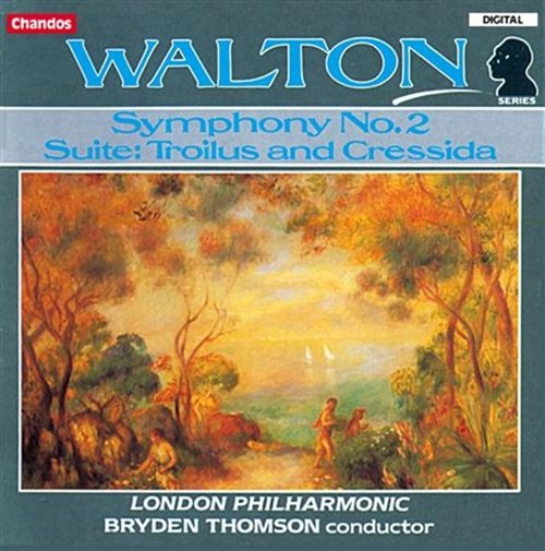 Walton Symphony No 2 Troilus & Cressida Music Cd Sheet Music Songbook