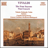 Vivaldi Four Seasons Wind Concerti Music Cd Sheet Music Songbook