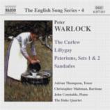 Warlock Songs English Song Series 4 Music Cd Sheet Music Songbook