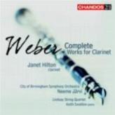Weber Complete Works For Clarinet Music Cd Sheet Music Songbook