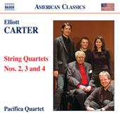 Carter String Quartets Nos 2, 3 & 4 Music Cd Sheet Music Songbook