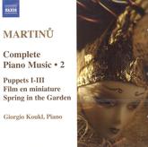 Martinu Complete Piano Music 2 Music Cd Sheet Music Songbook