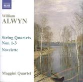Alwyn String Quartets Nos 1-3 Novelette Music Cd Sheet Music Songbook