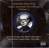 Segovia 1950s American Recordings Vol 3 Music Cd Sheet Music Songbook